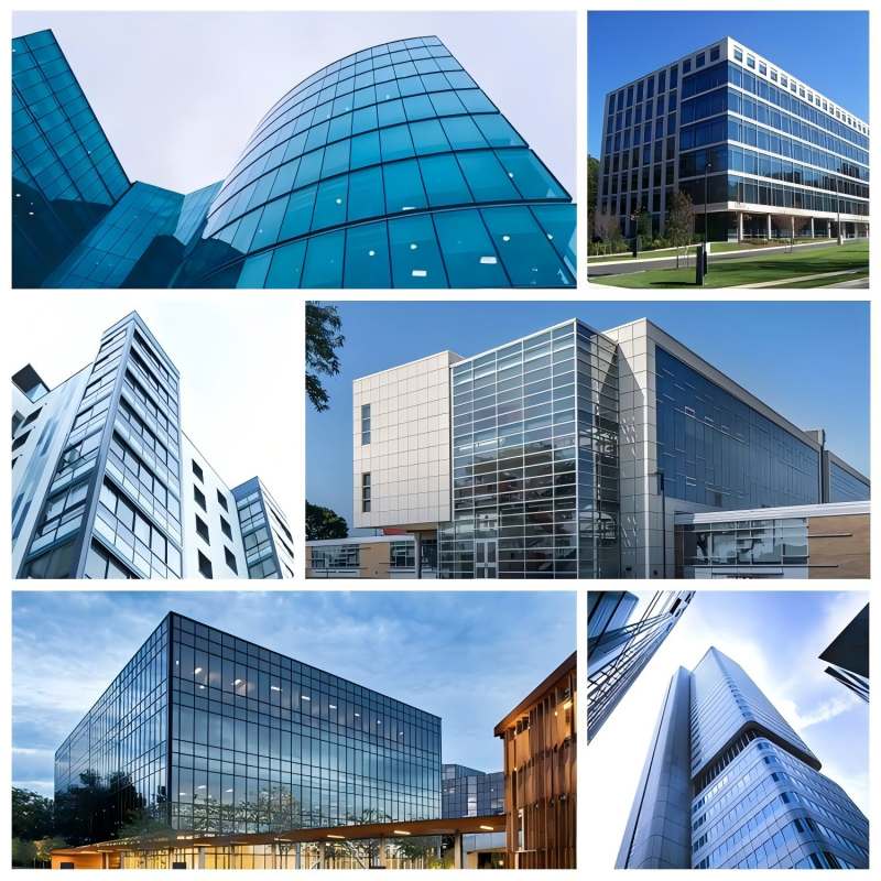 Glazen gordijngevels