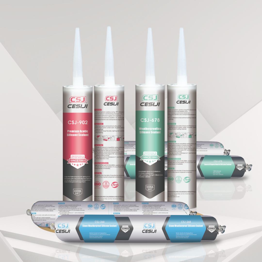 Neutral glass glue
